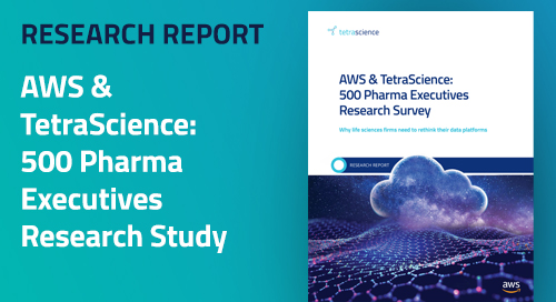 AWS TetraScience 500 Pharma Executives Research Survey